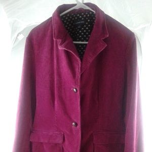 Lands End Corduroy Blazer